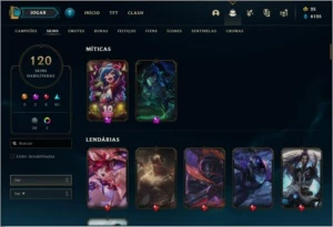 CONTA DE LOL PLATINA 4 - League of Legends