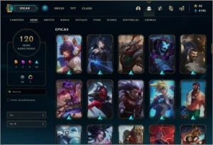 CONTA DE LOL PLATINA 4 - League of Legends
