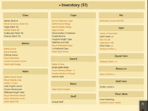 Lvl91 + Shaman + 25Kk + Cape Of Awe & Nome Único & 200 Ac& - Adventure Quest World AQW