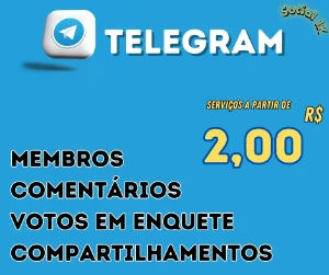 Amplifique Seu Telegram: Serviço de Crescimento de Membros - Redes Sociais