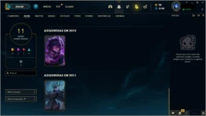 CONTA LOL UNRANKED + KAYLE JUÍZA - League of Legends