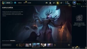 CONTA LOL UNRANKED + KAYLE JUÍZA - League of Legends