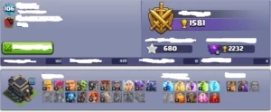clash of clans cv09 barato