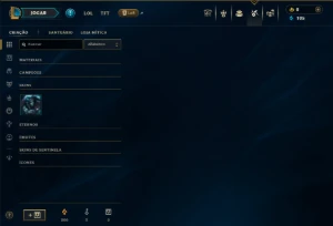 Ferro 1 com 25 Champs e 4 Skins - League of Legends LOL