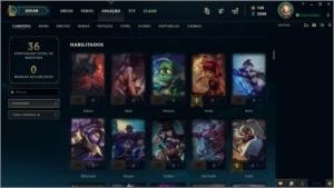 Conta LoL Platina IV + Aatrox Vitorioso + Ekko True Damage - League of Legends