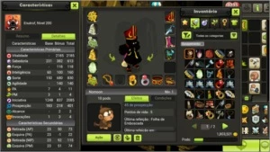 Conta enu lv200 full scroll com prof - Dofus