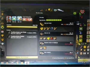 Conta enu lv200 full scroll com prof - Dofus