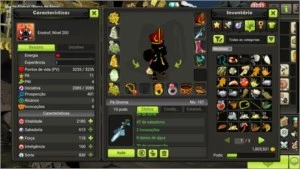 Conta enu lv200 full scroll com prof - Dofus