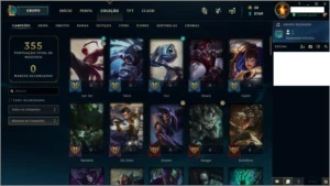Conta League Of Legends Ouro 3 85 Campeões E 37 Skins LOL