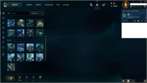 Conta League Of Legends Ouro 3 85 Campeões E 37 Skins LOL