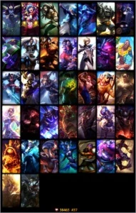 Conta League Of Legends Ouro 3 85 Campeões E 37 Skins LOL