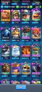 Conta Clash Royale 2Kk Gold Level 33 Trofeus 6300