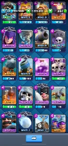 Conta Clash Royale 2Kk Gold Level 33 Trofeus 6300