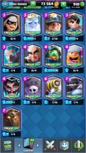 PROMOCAO CONTA COM TODAS AS LENDARIAS E 1000 GEMAS - Clash Royale