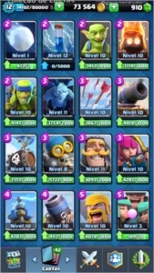 PROMOCAO CONTA COM TODAS AS LENDARIAS E 1000 GEMAS - Clash Royale