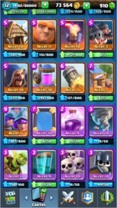PROMOCAO CONTA COM TODAS AS LENDARIAS E 1000 GEMAS - Clash Royale