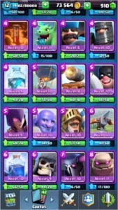 PROMOCAO CONTA COM TODAS AS LENDARIAS E 1000 GEMAS - Clash Royale