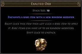 Exalted Orb - Others