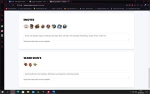 conta no gold 4 boa skins e champs! - League of Legends LOL