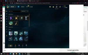 conta no gold 4 boa skins e champs! - League of Legends LOL