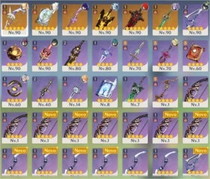 AR57 Genshin Zhongli/Venti/Xiao c1/Raiden etc 213 desejos - Genshin Impact