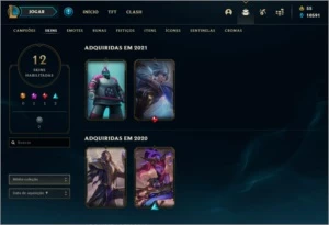 Conta Colecionador com Riven Campeonato 2012, Rammus Rei etc - League of Legends LOL