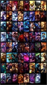 Conta Platina V - Borda Diamante - 63 Skins/84 Champs - League of Legends LOL