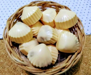 Mini concha de sabonete