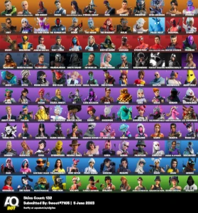 Conta Fortnite Full acesso com +130 skins