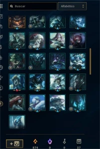 CONTA D4 62% WR - League of Legends LOL