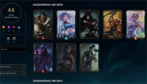 CONTA D4 62% WR - League of Legends LOL