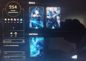 Conta season 2 , mmr ouro, 254 skins e todos Champions. - League of Legends LOL
