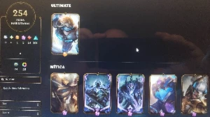 Conta season 2 , mmr ouro, 254 skins e todos Champions. - League of Legends LOL