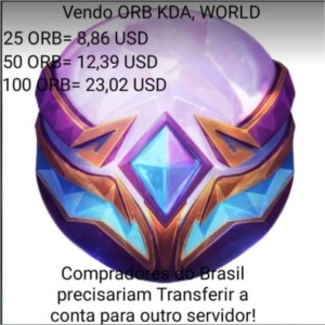 venda de Orbs lol - League of Legends