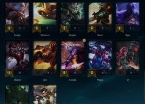 CONTA PLATINA 2 SMURF 62% WR - League of Legends LOL