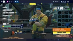 Conta fortnite com 43 skins,3 passes de batalha e STW