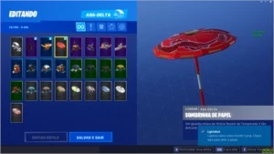 Conta fortnite com 43 skins,3 passes de batalha e STW