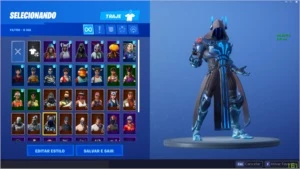 Conta fortnite com 43 skins,3 passes de batalha e STW