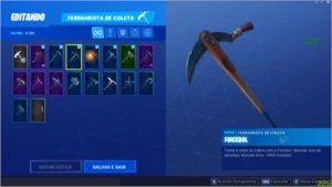 Conta fortnite com 43 skins,3 passes de batalha e STW