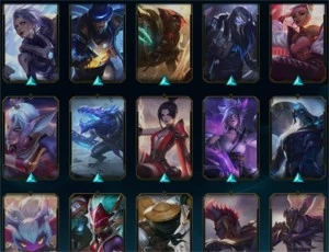 LOL 221 Skins (Ouro 2) 2015 - Sem Bans - League of Legends