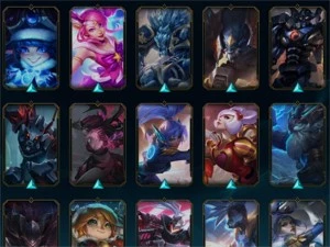 LOL 221 Skins (Ouro 2) 2015 - Sem Bans - League of Legends