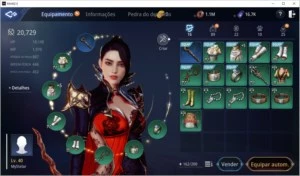 Conta MIR4 Level 40 NA32