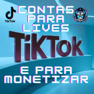 Contas Tiktok Para Lives E Monetização - Redes Sociais