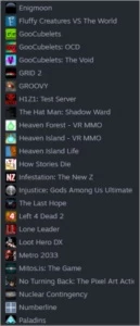 Conta steam com varios jogos, 1 vac ban no csgo