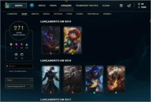 vendo conta lol d3,270 skins,full champ - League of Legends
