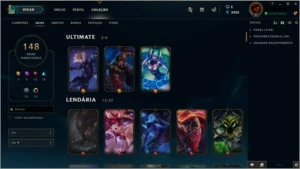 Conta Platina IV - League of Legends LOL