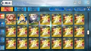 [JP] Fate Grand Order Conta LVL125 10SSR Lostbelt 6