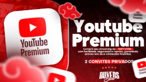 YOUTUBE PREMIUM + MUSIC NO SEU EMAIL 30 DIAS - Assinaturas e Premium