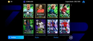 Conta Efootball Mobile 3167 De Força | Oliver Kahn, Neymar  - eFootball PES