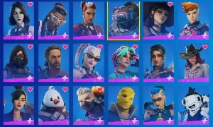 Conta Fortnite Lvl 1000+ 137 Skins Muitas Skins Raras!!